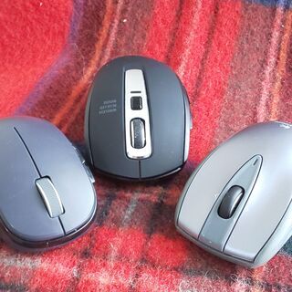 【お譲りする方決定済】USBワイヤレスマウス3個まとめて【USED】