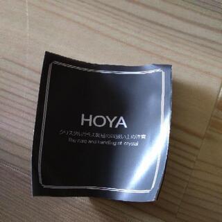 新品　ワイングラス　HOYA　クリスタルガラス　未使用の画像