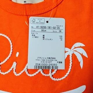 ✨新品✨　子供服　BRANSHES　RADCHAP オレンジ色のTシャツ　（90）の画像