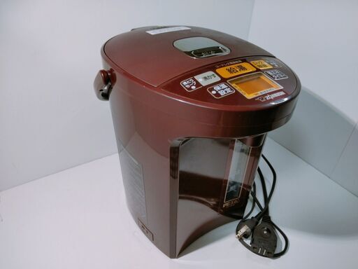 中古 ZOJIRUSHIマイコン沸騰 VE電気 まほうびん CV-GS30