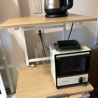 アイリスオーヤマ　冷蔵庫上ラックの画像