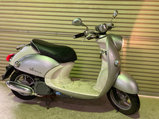 【売約済】実働 BT新品 ヤマハ SA26J ビーノ 原付 スクーター シルバー