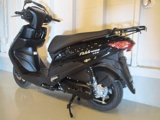 スズキ　アドレス125　フラットシート仕様　新車　メーカー2年保証付きです！