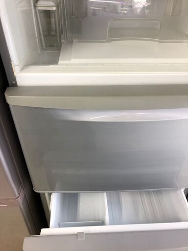 ☆中古 激安！　Panasonic　パナソニック　365㍑　3ドア　ノンフロン冷凍冷蔵庫　2014年製　NR-C37CM-S型　【KBG001】　￥25,800！！