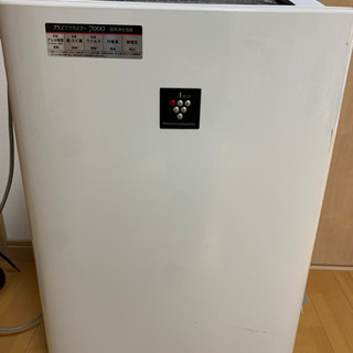 SHARP 2012年製　加湿空気清浄機(KC-B40)の画像
