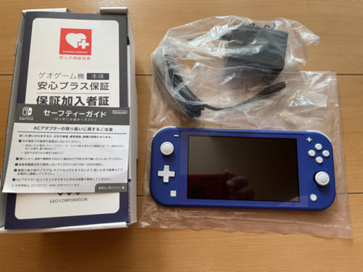 【取引決定済】Nintendo Switch Lite ブルー
