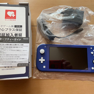 取引決定済】Nintendo Switch Lite ブルー