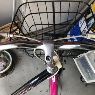 22インチ女の子用自転車の画像