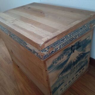 （取引中）レトロ茶箱