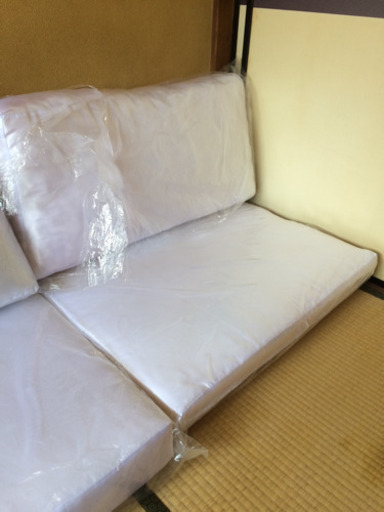 ☆値下げ中☆ 3人掛け ソファ ヌードクッション