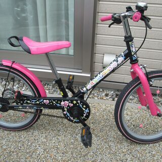 自転車　１８インチ　ラクショーライダー　女の子