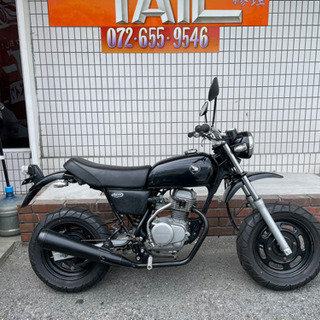 ★22万円　エイプ50 人気の黒！前後タイヤバリ山！実働車★ホン...