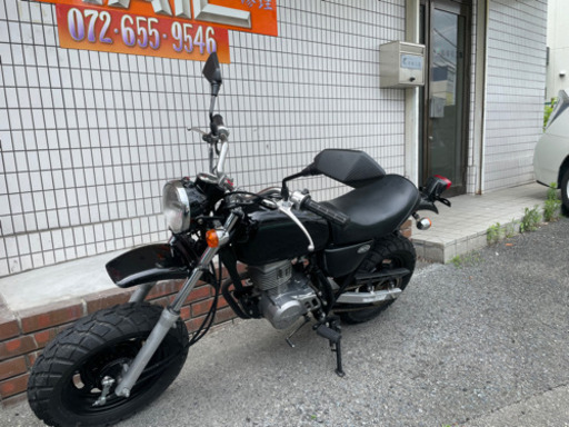 ★25万円　エイプ50 前後タイヤ新品！納車整備済み！自賠責1年付！実働車★ホンダ　APE AC16