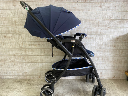 【愛品館江戸川店】アップリカ ベビーカー ラクーナエアーACマリンボーダーID110-022638-007
