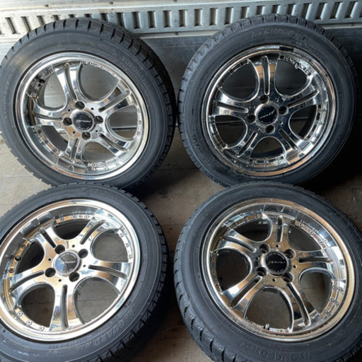 深リム　15インチ　アルミホイール　コンパクトカー用