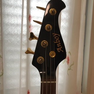 エレキベースギターANBOY  ソフトケース付きの画像