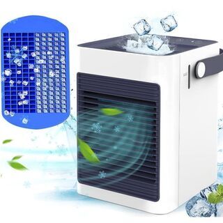 【新品・未使用】冷風扇 卓上冷風機 ミニ冷風扇 扇風機 卓上 小...