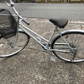 【取引完了】ママチャリ　27インチ　変速機能なし