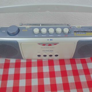 ★KENWOOD　コンパクトポータブルラジカセ(ラジオのみ！！)...