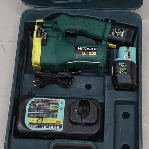 日立工機　充電式全ねじカッター　CL10D2　12V3.0Ahバッテリ(EB1230H）2個 (D4128atywY)