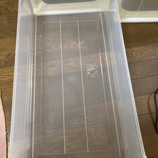 【無料でお譲りします】ニトリ押入れケースの画像