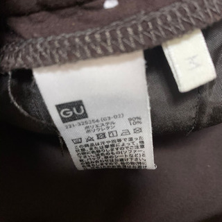 GU レディースパンツ　長ズボン　茶色の画像