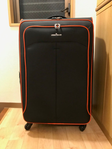 【美品】超特大 スーツケース レジェンドウォーカー 旅行鞄 キャリーケース ソフトケース 黒