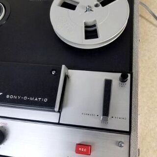 昭和レトロ ビンテージ SONY TAPECORDER TC-357A オープンリールデッキ ソニー テープコーダの画像
