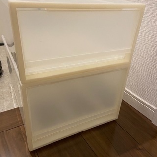 無印良品　衣装ケース　収納ボックスの画像