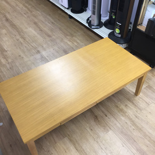 引出付きローテーブルです。【トレファク東大阪店】
