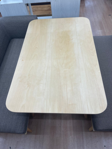 ?美品? ダイニングセット 北欧テイスト PURI プリ 3点セット ダイニングテーブル?自社配送時?代引き可?(現金、クレジット、ス