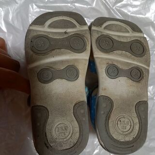 MIKI HOUSE　サンダル　花　16cmの画像