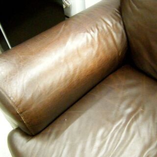 レザー ソファ ブラウン ワイド2シーター 3人掛け DOLCE VITA Italy