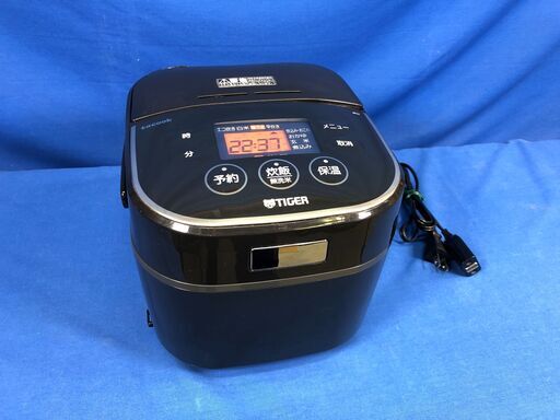 【動作保証あり】TIGER tacook 2015年 IH 3合炊き 炊飯器 JKU-A550【管理KRK475】