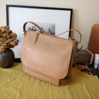 非常に美品16万。英国ロイヤルワラント。SMYTHSON 　バーリントン　オールレザー　バッグ