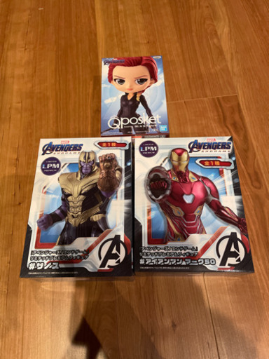 AVENGERS アイアンマン　サノス　ブラックウィドウ
