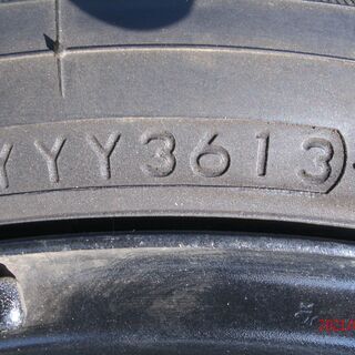 ヨコハマ　アイスガード　ＩＧ５０　２０５/６５Ｒ１５　４本　２０１３年製　鉄ホイール付き　ステップワゴン、ストリーム、イプサム等の画像
