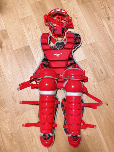 ミズノ ソフトボール用 キャッチャー用 防具 3点セット 《ヤフオクで現在入札有り。7/5に落札日につき、早い者勝ちです！》
