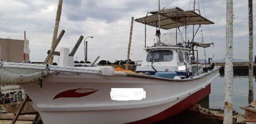 漁船　23フィート　シャフト船