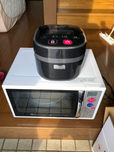 SHARP 電子レンジ＆炊飯器