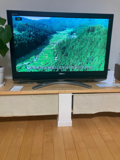 [ＨＤＤ内蔵]　TOSHIBA 42型　REGZA 地デジテレビ