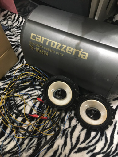 サブウーファー　スピーカーセット　パイオニア　カロッツェリア　カーオーディオ