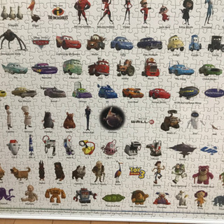 ディズニーピクサー完成済パズルの画像