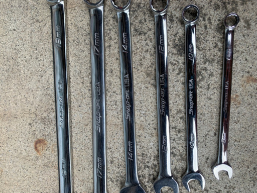 スナップオン　コンビネーションレンチセット