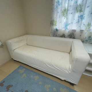 無料  IKEA のソファー  早めの引取り希望の画像