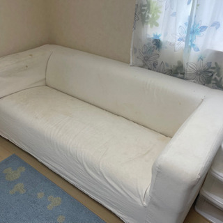 無料  IKEA のソファー  早めの引取り希望の画像