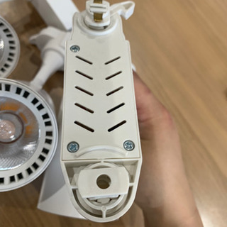 ダクトレール用スポットライト、昼光色３個の画像