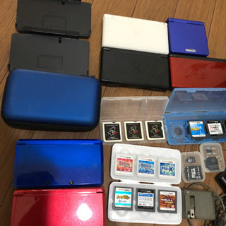3DS 2台　DS lite 3台　ゲーム色々　動作確認していま...