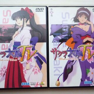 ☆DVD/サクラ大戦TV 第1・2巻 2枚セット◆人気シリーズの...