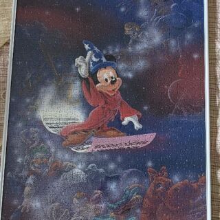ディズニー1000ピースパズル完成品。